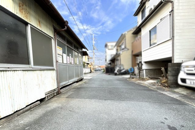 【前面道路含む現地写真】 | 伏見区向島中島町　中古戸建 | ローンの事やお家探しのご相談は（株）ゆいホームにお任せ下さい。ちょっとした疑問にも解りやすくお応えします。お気軽にどうぞ(^^)/
