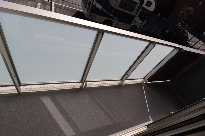 ロイヤルクレスト六号館のバルコニー