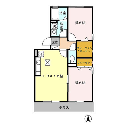 日吉ブレナインの間取り