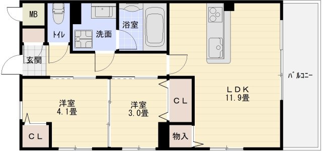 セレーナの間取り