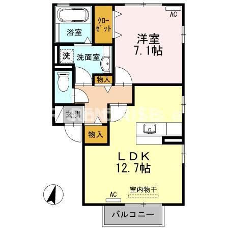 グラン シャリオ Ｃ棟の間取り