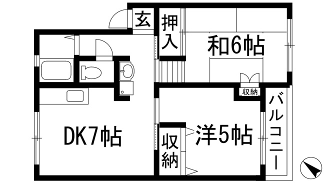【間取り】 | ハイツ瑞原