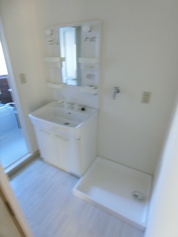 カクサン可美タウンBの浴室|落ち着いた空間のお風呂です