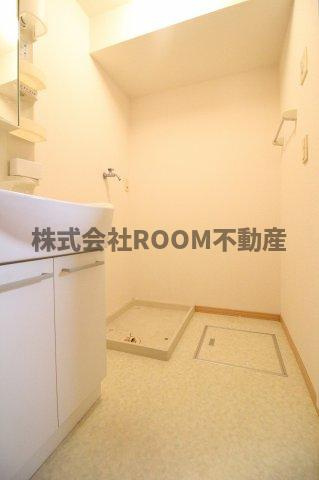 グリーンヒルズたかおの洗面所|忙しい朝には欠かせない洗面所です