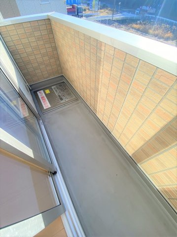 ソレイユAのバルコニー
