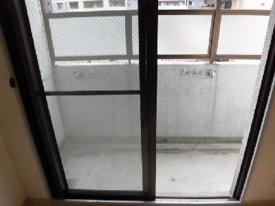 サンシティ烏丸のバルコニー