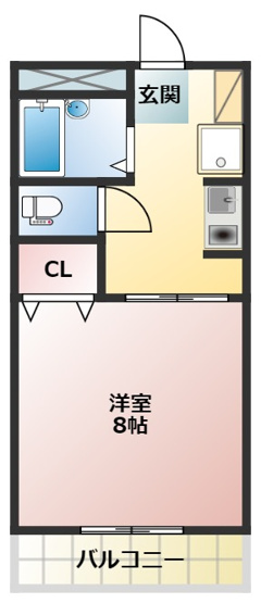 【間取り】 | ベルメゾン・ローズ