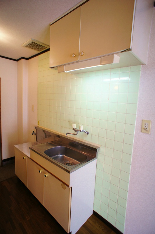 メゾンスコールのキッチン|お料理しやすいキッチンです