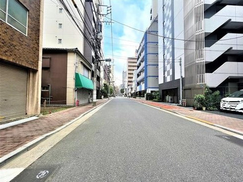 台東区元浅草４丁目の売地の前面道路含む現地写真