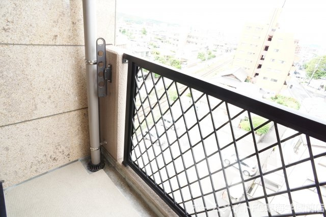 ニュー水前寺のバルコニー