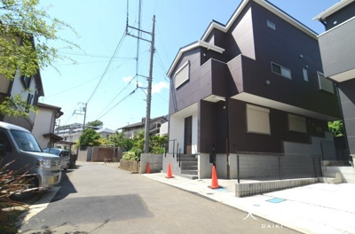 【前面道路含む現地写真】 | 海老名市国分北1丁目  新築戸建て　全２棟　【仲介手数料無料】 | 海老名市を中心に地域密着で営業♪不動産のことなら「大樹不動産」へ