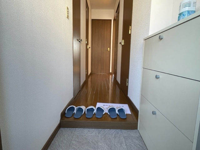 リバーコーポAの玄関