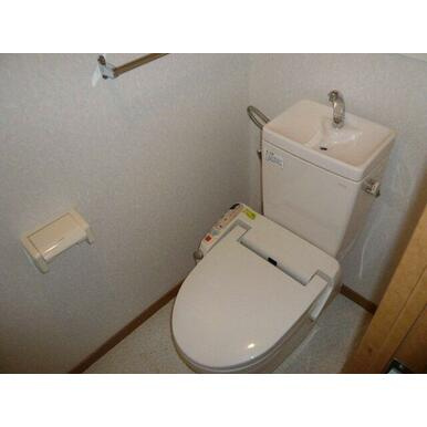 久留米市荘島町の賃貸マンションのトイレ|トイレです