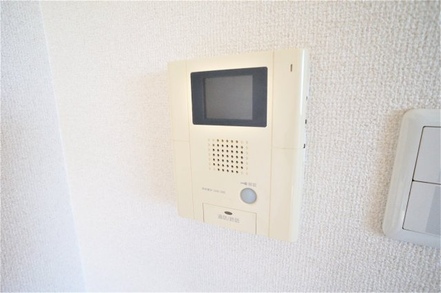 プリズム幕張本郷のセキュリティ|急な来客でもＴＶモニターホンで安心ですね