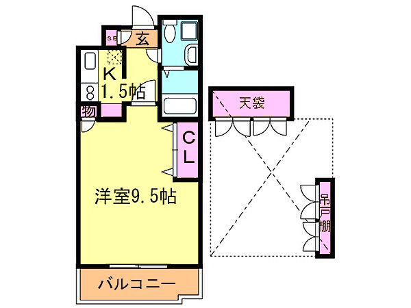 【間取り】 | HPに初期費用掲載！「プライスホーム」で検索！エステート・モア・天神アトリエ