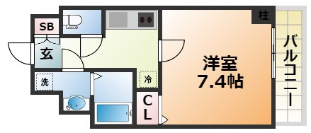 LEGESTA兵庫リバージュの間取り