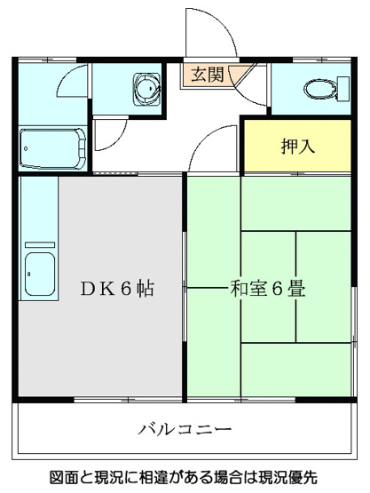 【間取り】 | コーポ・シライ