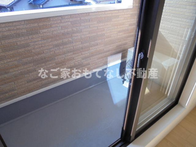 【バルコニー】 | クレシア | ※写真は別号室