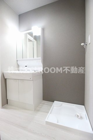 Spumoniの洗面所|ゆったりとスペースのある洗面所