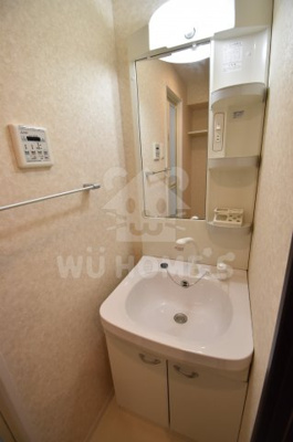 【独立洗面台】 | Luxe海老江Ⅱ | 独立洗面台、朝の身支度には欠かせません