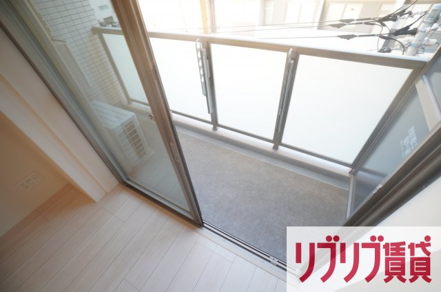 シエルブラン千葉駅前のバルコニー