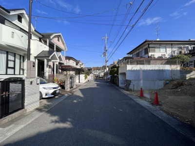 【前面道路含む現地写真】 | 城陽市寺田宮ノ平　売土地