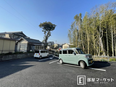 【駐車場】 | 金谷町貸家Ｂ