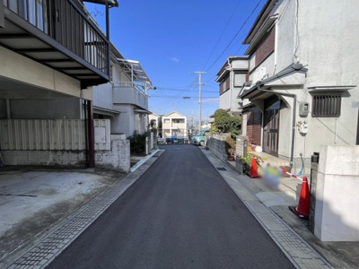 【前面道路含む現地写真】 | 宇治市神明宮東　新築戸建