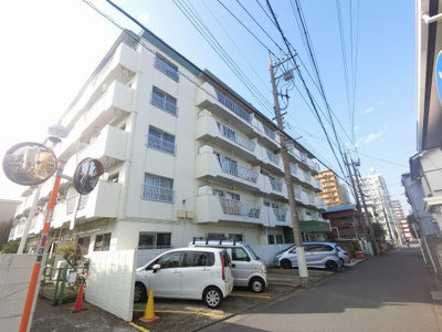 【外観】 | ニックハイム川崎八丁畷 | 総戸数６９戸、昭和４７年７月築、管理人は日勤勤務につき管理体制良好です♪