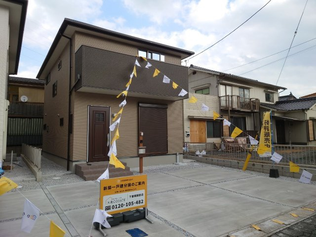 ーSUN COURT－サンコートー小倉南区下貫３丁目　【小倉南区　新築戸建て】の外観|駐車スペースは２台可能♪　【小倉南区　新築戸建て】