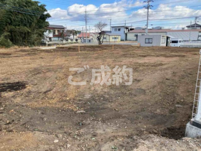 安中市郷原の売地の外観