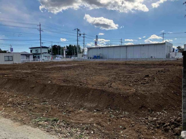 安中市郷原の売地の外観