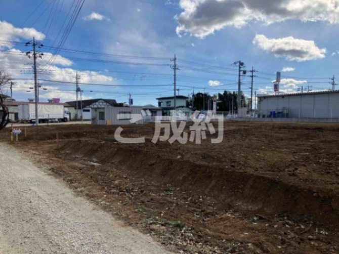 安中市郷原の売地の外観