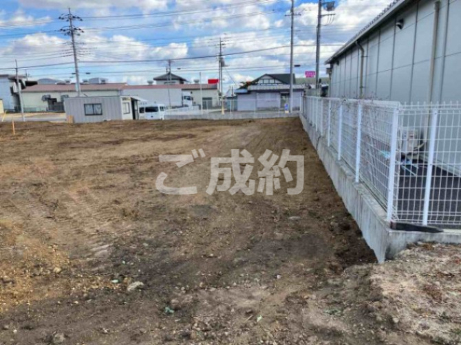 安中市郷原の売地の外観