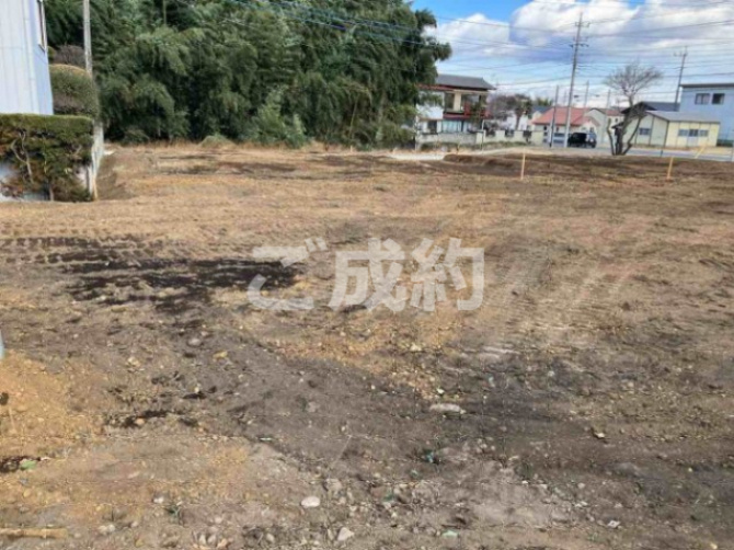 安中市郷原の売地の外観