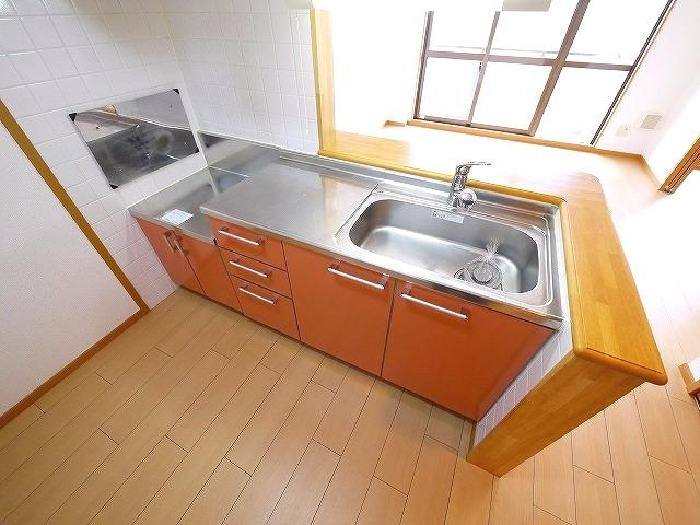 ル・グラン・リヴィエールのキッチン|きれいなキッチンです