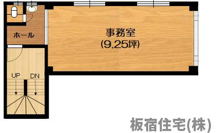 【間取り】 | ひろせビル　３階東