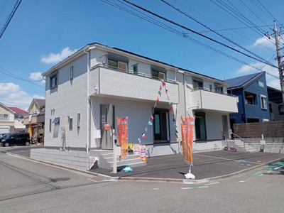 【前面道路含む現地写真】 | 【現地販売会開催中】下九沢　新築全4棟