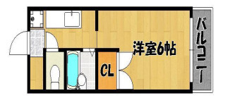 エステートピアセルベイユⅡの間取り