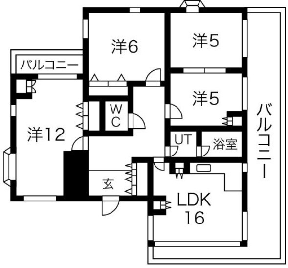 【間取り】 | マンションコトブキ