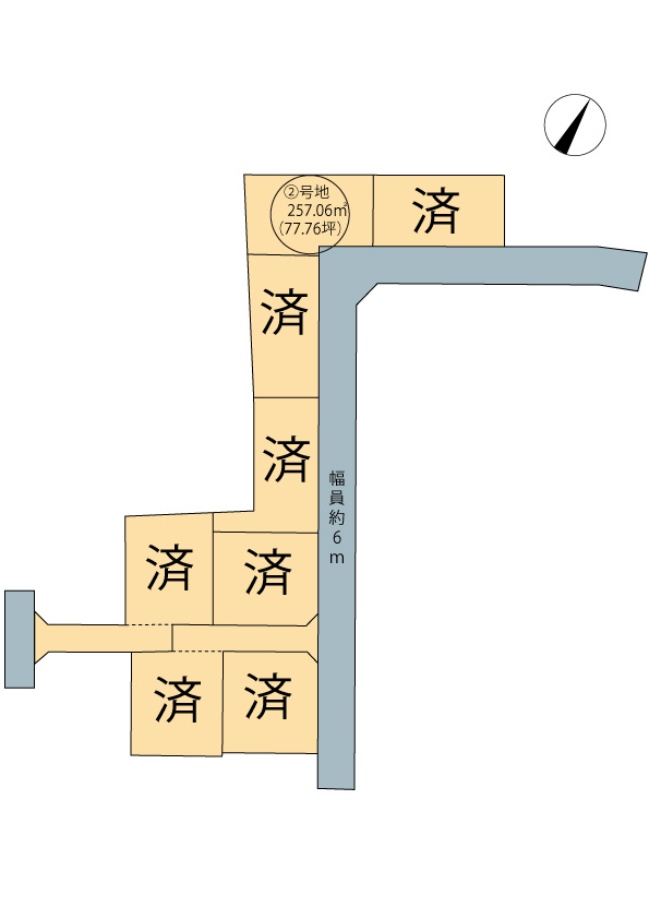高崎市綿貫町売土地 2号地