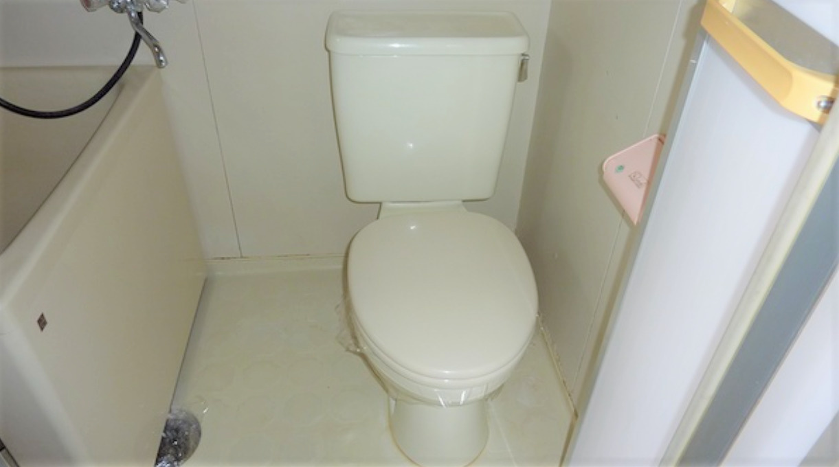 パナハイツのトイレ|ゆったりとした空間のトイレです