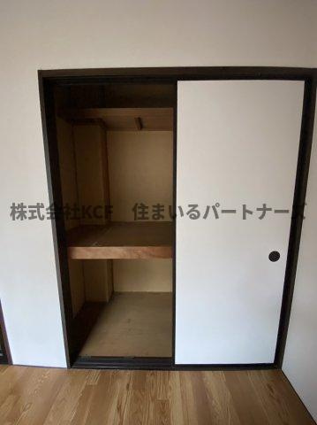第1高良山コーポの収納|大きなスペースがあり、収納には困りません