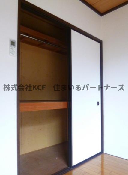 第1高良山コーポの収納|十分な収納スペースがあります