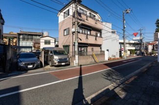 【前面道路含む現地写真】 | 南側前面道路(2022年12月)