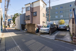 【前面道路含む現地写真】 | 北側前面道路(2022年12月)