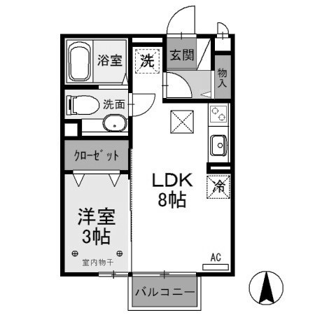 【間取り】 | エスポワールA