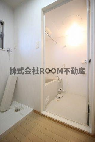 スカイコート大王の洗面所|スペースが確保できる洗面所です