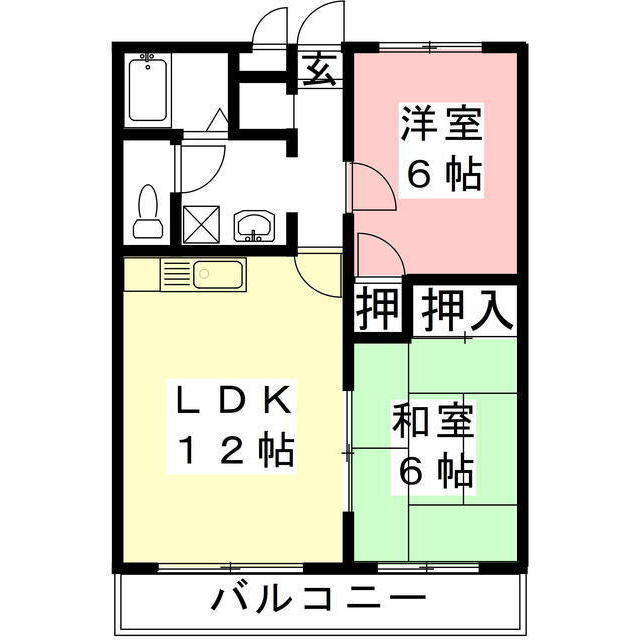 Ｌｉｔｔｌｅ　Ｗｉｎｇの間取り