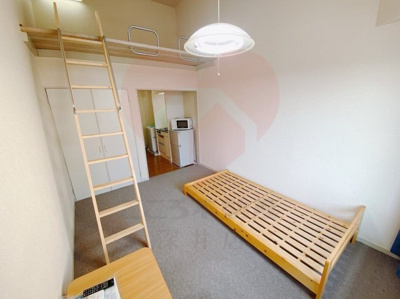 【寝室】 | レオパレス池田下Ⅱ